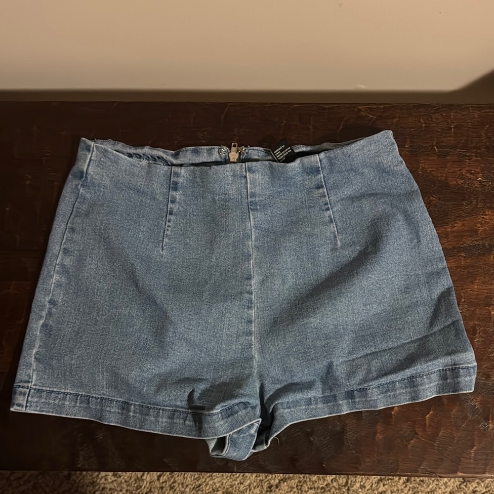 Forever 21 - Denim Blue Women's Shorts